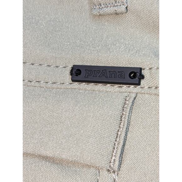 prAna Capri Pant Alana Knicker Women's 2 Green Knee Length Hiking Outdoors Gorp - Picture 9 of 11